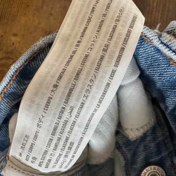 Abercrombie & Fitch Womens 90s Relaxed Jean High Rise Size 26/2L Denim A&F - Picture 6 of 6